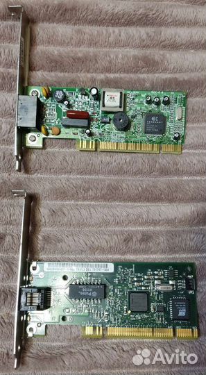 Модем внутренний, сетевой адаптер