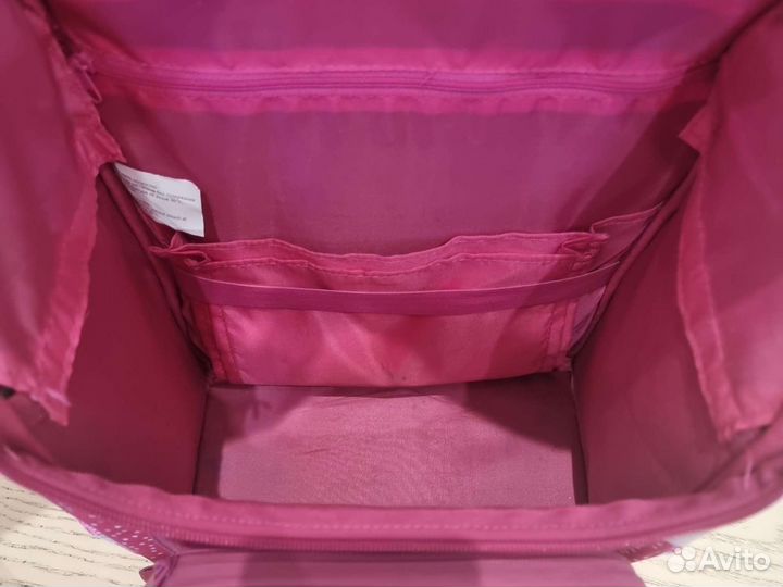 Школьный рюкзак, ранец для девочки розовый erhaft