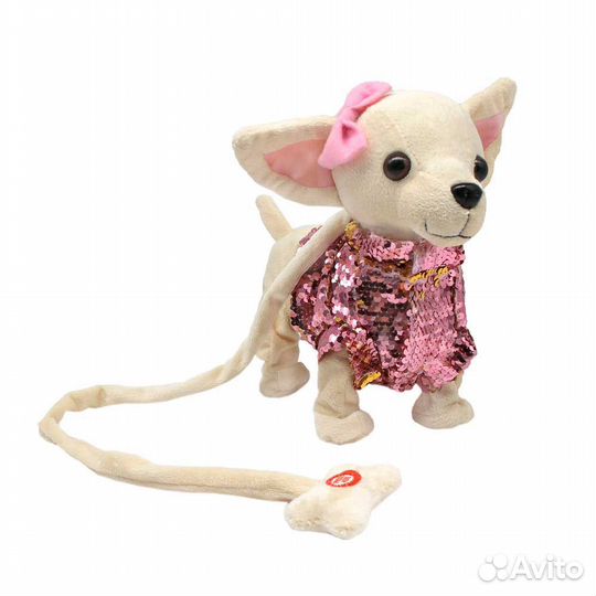 Мягкая игрушка Собачка 17 см Пушистые друзья JB05