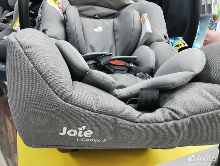 Автолюлька Joie i-Gemm, Gray Flannel, 0-13 кг
