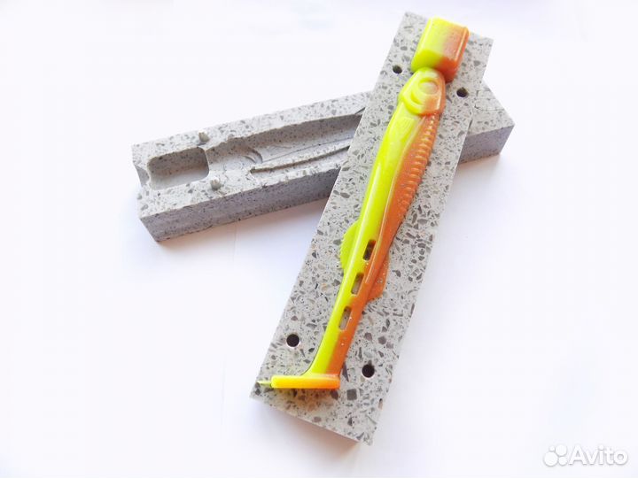 Формы для литья силиконовых приманок