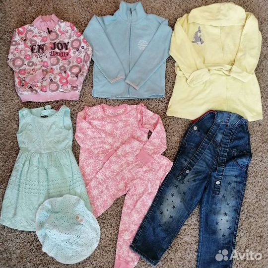 Пакет вещей для девочки