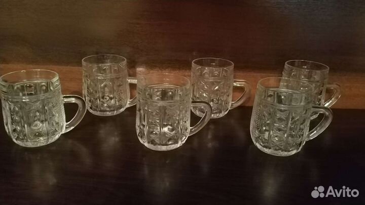 Хрустальные кружки