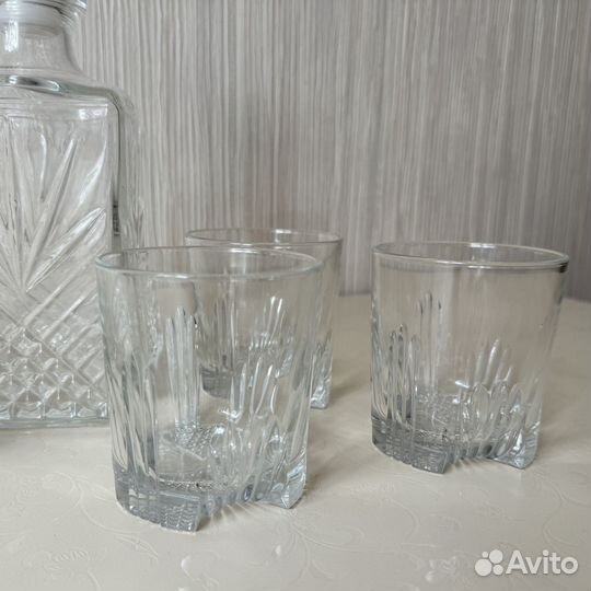 Набор для виски графин (штоф) и 6 стаканов