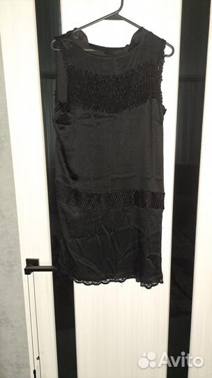 Платье чёрное короткое