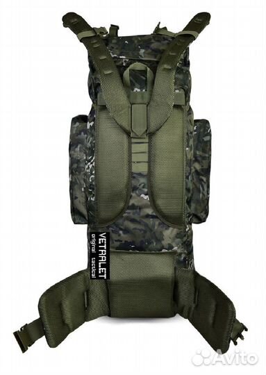Рюкзак 110л каркасный тактический камуфляж 