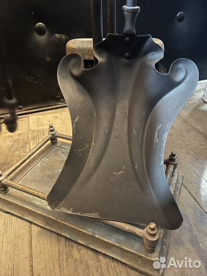 Набор для камина(бронь) /бронза-металл/Италия