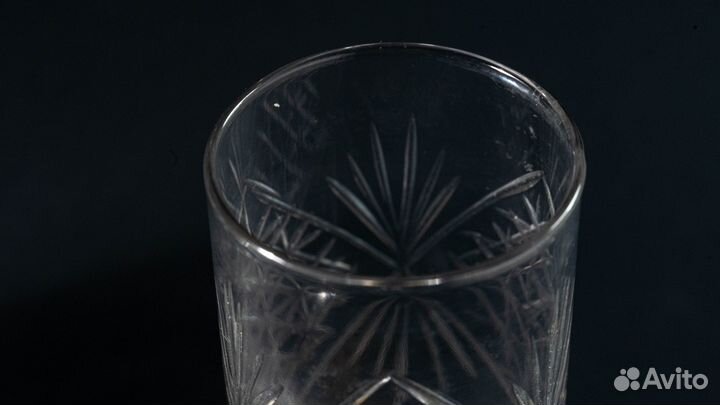 Пара хрустальных рюмок СССР