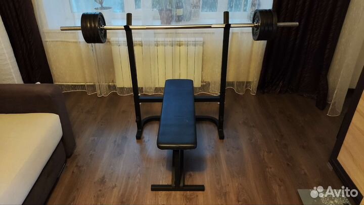 Скамья-стойка для жима