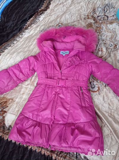 Пальто для девочки 116