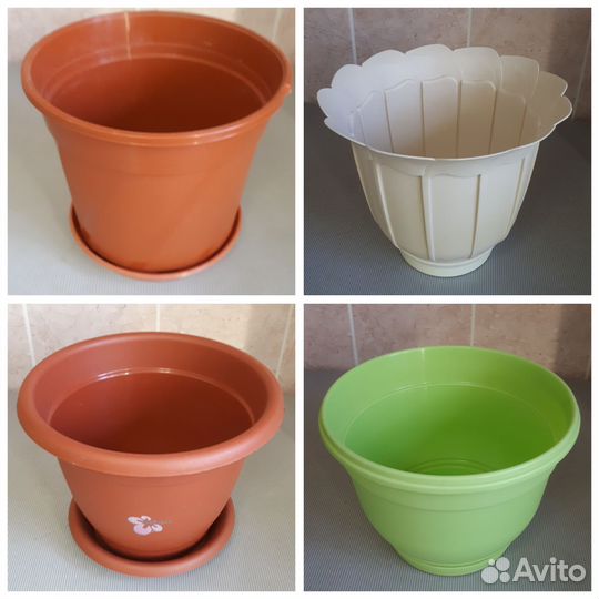 Горшки цветочные