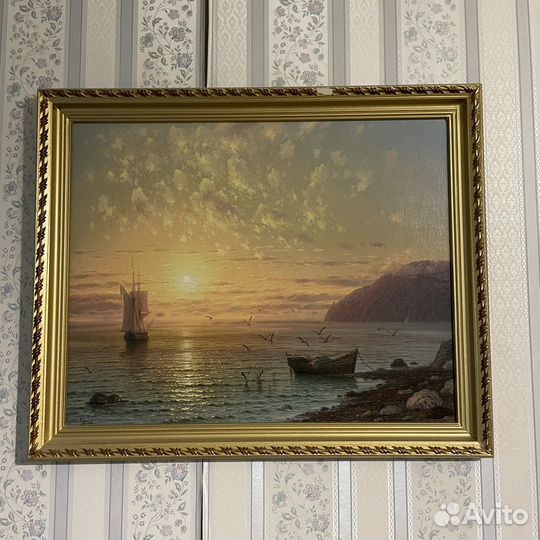 Картина репродукция Горячев А Р Крымские сюжеты