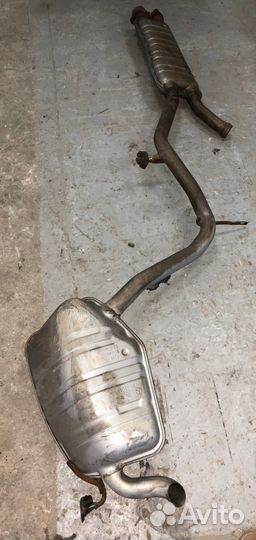 Глушитель mercedes W211 E (Мерседес В211)