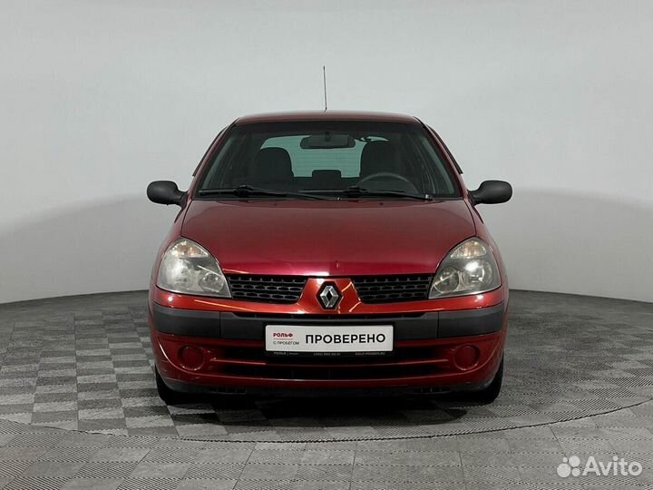 Renault Clio 1.4 AT, 2004, 155 960 км