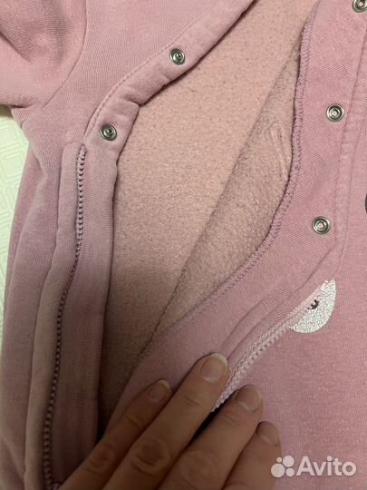 Комбинезон утепленный на девочку 86 размер