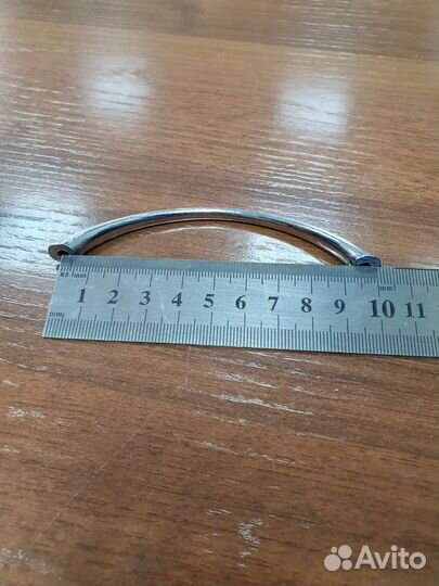 Ручки кухонные мебельные хром