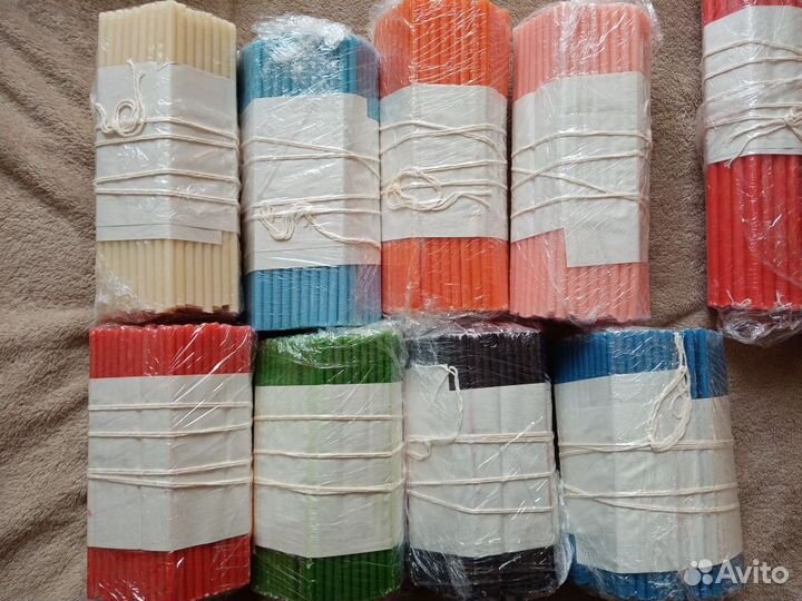 Восковые свечи