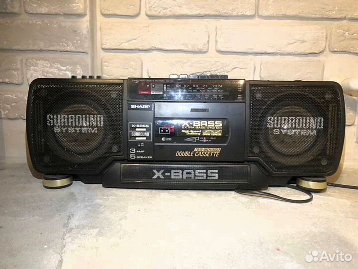 Sharp X-bass WQ -T352HT (вк) extra bass system