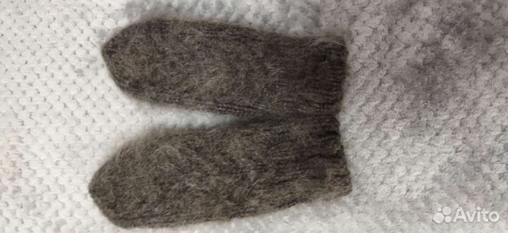 Варежки из козьего пуха