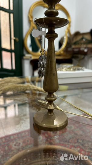 Серьги висячие простые