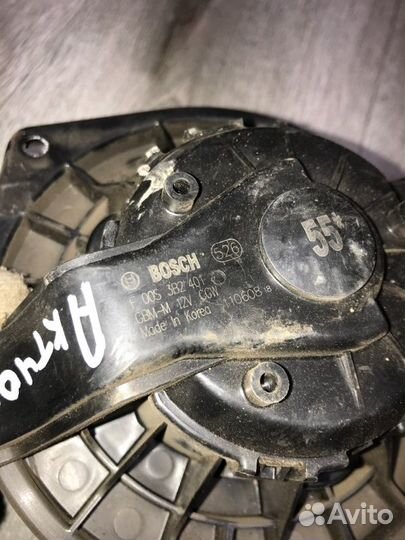 Моторчик отопителя Ssangyong Actyon D20DTF 2.0