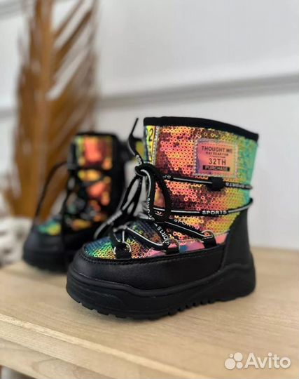 Ботинки зимние для девочки 26