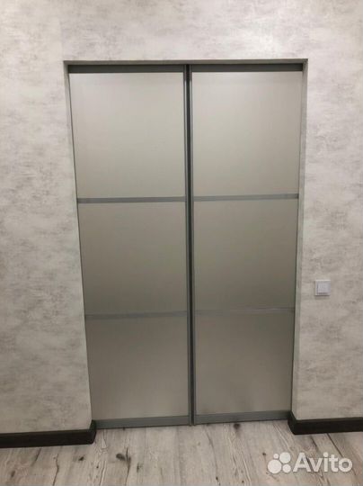 Раздвижная перегородка в спальню