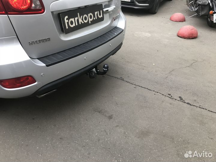 Фаркоп Лидер Плюс для Hyundai Santa Fe 2006-2012