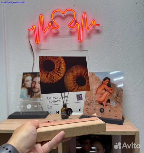 Трек пластинка на стекле (Арт.27861)