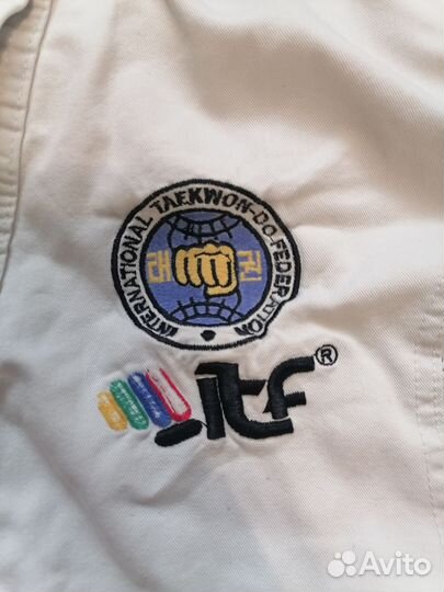 Добок для тхэквондо Itf, размер 110-120 см