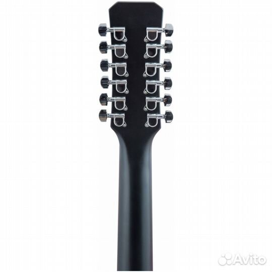 Электроакустическая гитара JET jdec-255/12 BKS