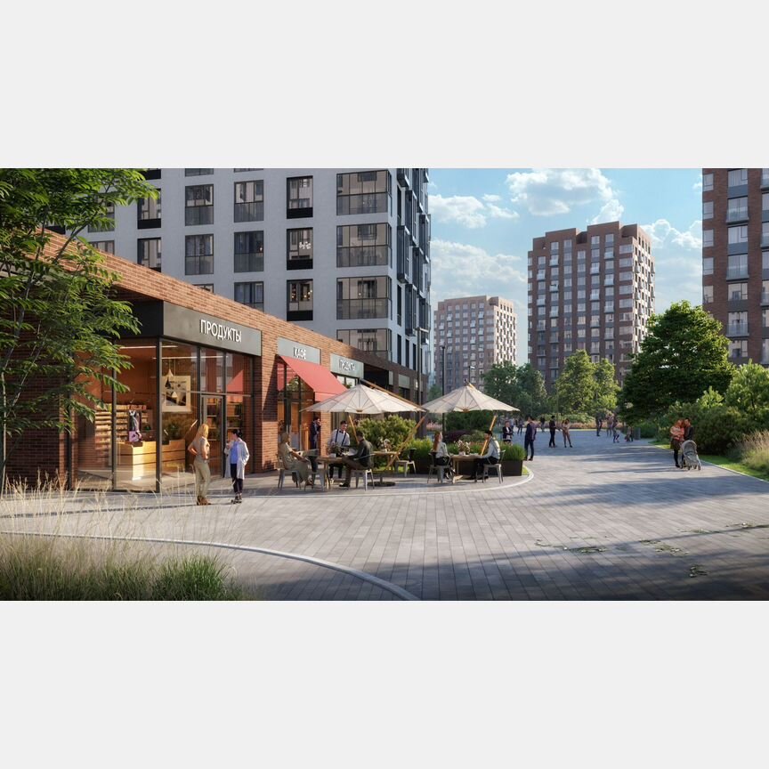 2-к. квартира, 39,4 м², 10/12 эт.