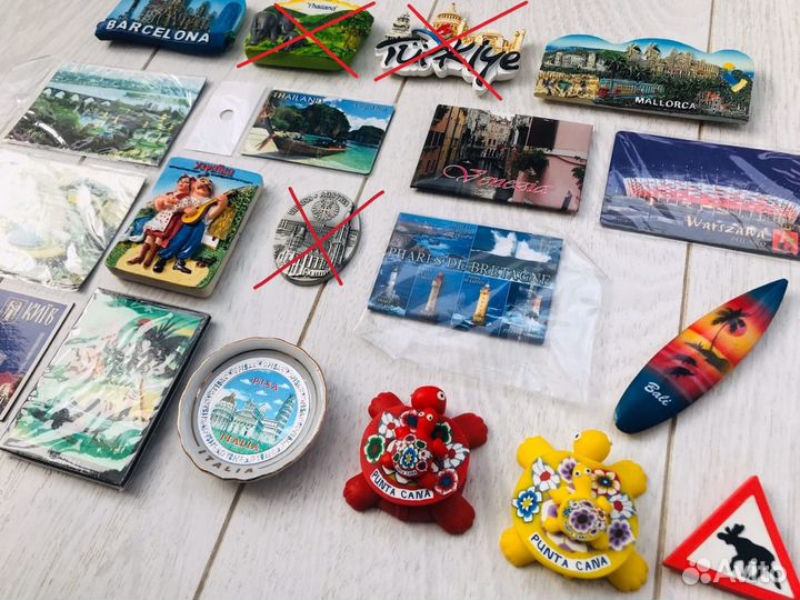 Магниты - города и страны