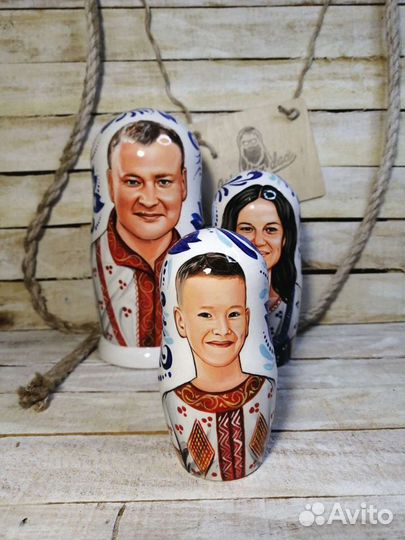 Изготовление супер матрешек по фото ручная работа