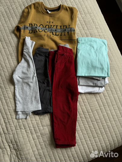 Детские вещи пакетом на мальчика 3-4 года