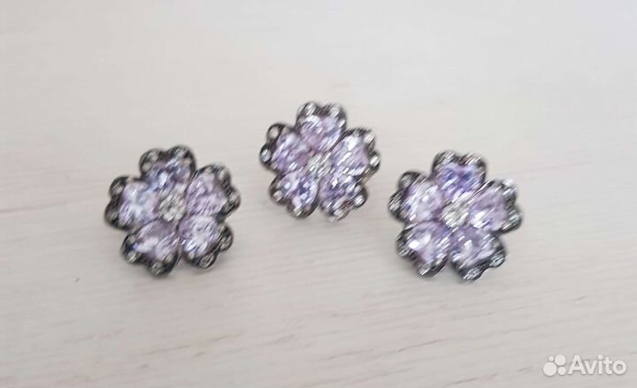 Серебряный комплект