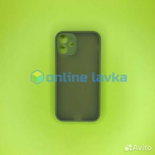 Чехол Skin WS для iPhone 12 mini болотный оранжевы