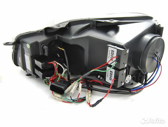 Фары с дхо VW Golf 6 (08-13) lpvwp3