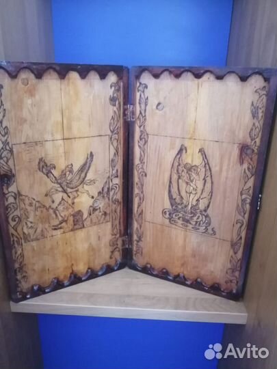 Нарды ручной работы резные