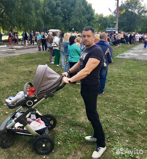 Коляска stokke trailz прогулка