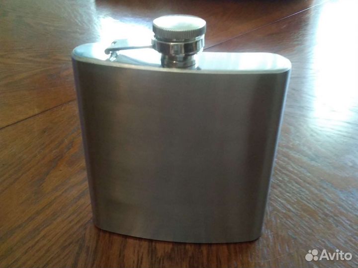 Фляжка металлическая