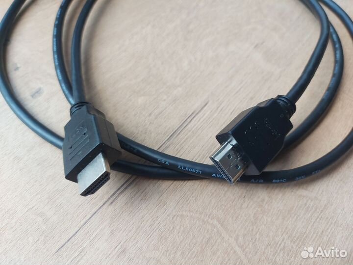 Кабель hdmi 1м, 1.8м
