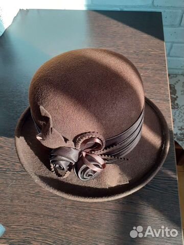 Шляпа фетровая женская