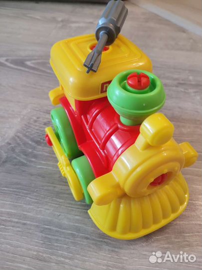 Конструктор паровоз Полесье