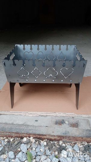 Мангал из нержавейки разборный