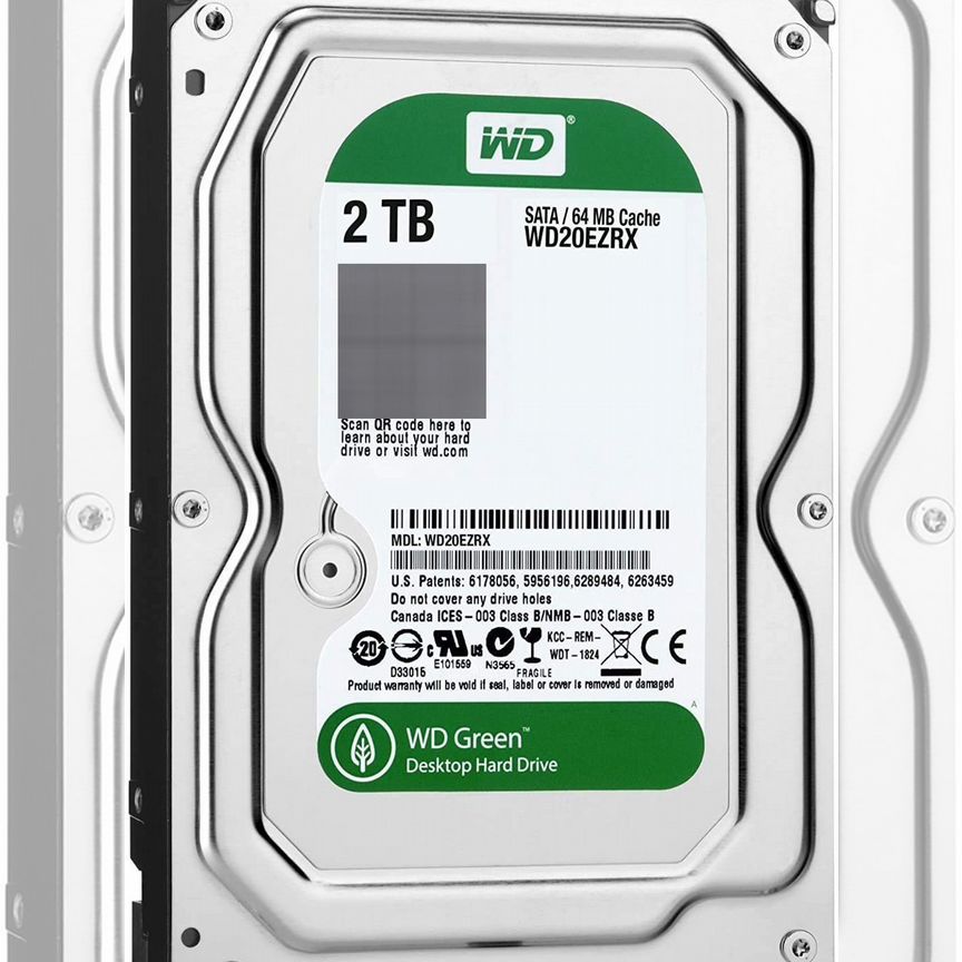 [WD20EZRX] Жесткий Диск Western Digital 2tb Sata Wd20ezrx