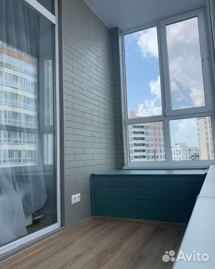 Обшивка балконов и лоджий. Остекление