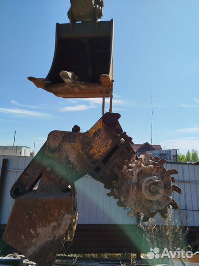 Фреза на экскаватор