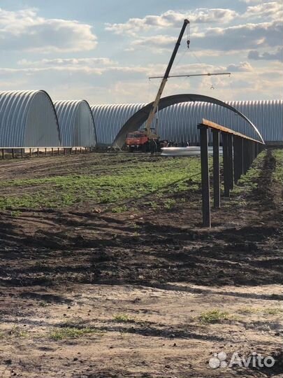 Ангары. Склады. Здания. Изготовление / монтаж