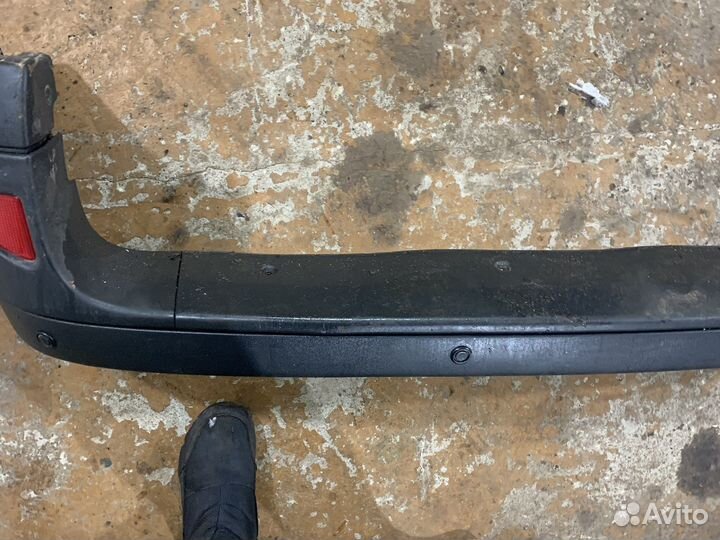 Бампер задний renault kangoo 1 рест